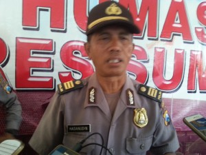 Kasubag Humas Polres Sumenep, AKP Hasanuddin. (JUNAIDI)