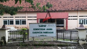 Bekas gedung Sekolah Tinggi Agama Islam Negeri (STAIN) Pamekasan di Jl. Brawijaya