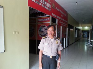 Kasubag Humas Polres Sumenep, AKP Hasanuddin (JUNAIDI)