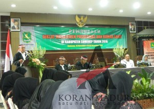 Diklat manajemen Puskesmas dan Rumah Sakit. (FATHOL ALIF)