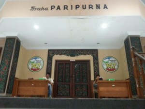 Pemilihan Ketua Pansus SOPD yang baru dilakukan secara tertutup di Graha Paripurna DPRD Sumenep, Senin, 19 Desember 2016. (JUNAIDI)