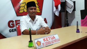 Ketua DPC Gerindra Pamekasan, Agus Sujarwadi