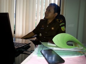 Kasi Intel Kejari Sumenep, Rahadian Wisnu Wardana. (Dok)