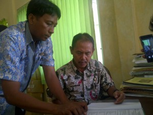 Kabid Sosial Dinsosnakertrans Sampang, Samsul Hidayat. (MUHLIS)