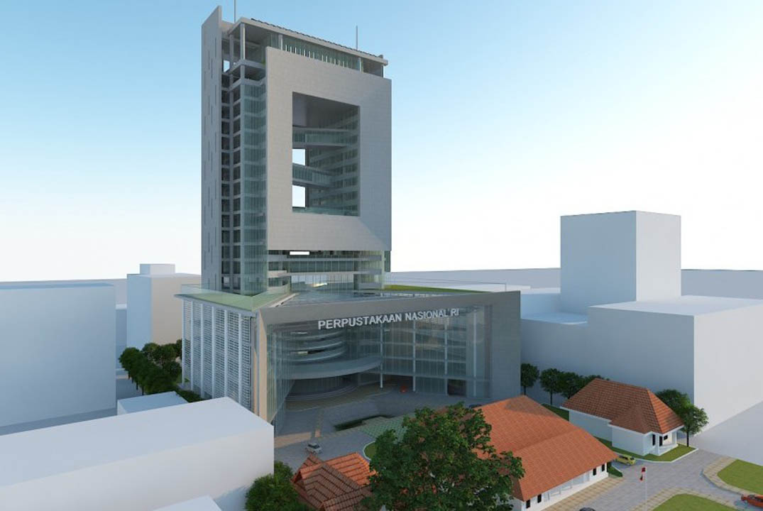 Gedung Perpustakaan Tertinggi di Dunia Ini Diresmikan Jokowi
