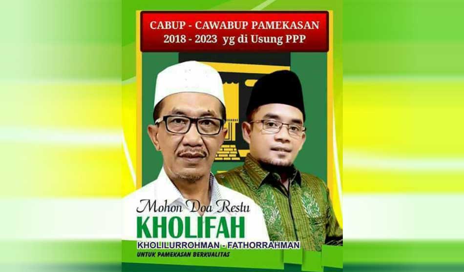 Ini Pasangan Kholilurrahman di Pilkada Pamekasan 2018