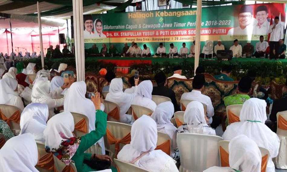 Muslimat NU Banyuwangi Tak Takut Berseberangan dengan Khofifah