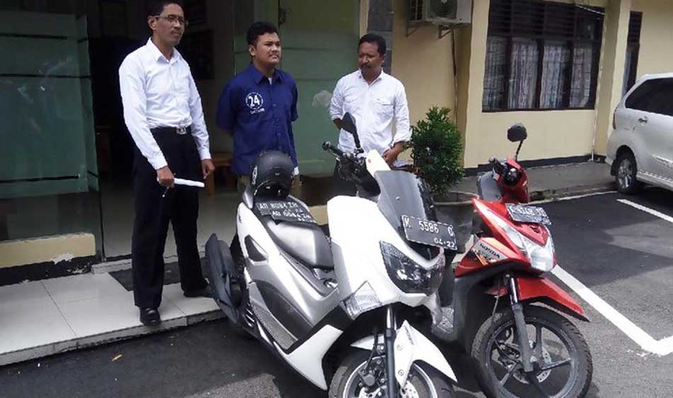 Pemuda ini Nekat Curi Motor untuk Bayar Utang