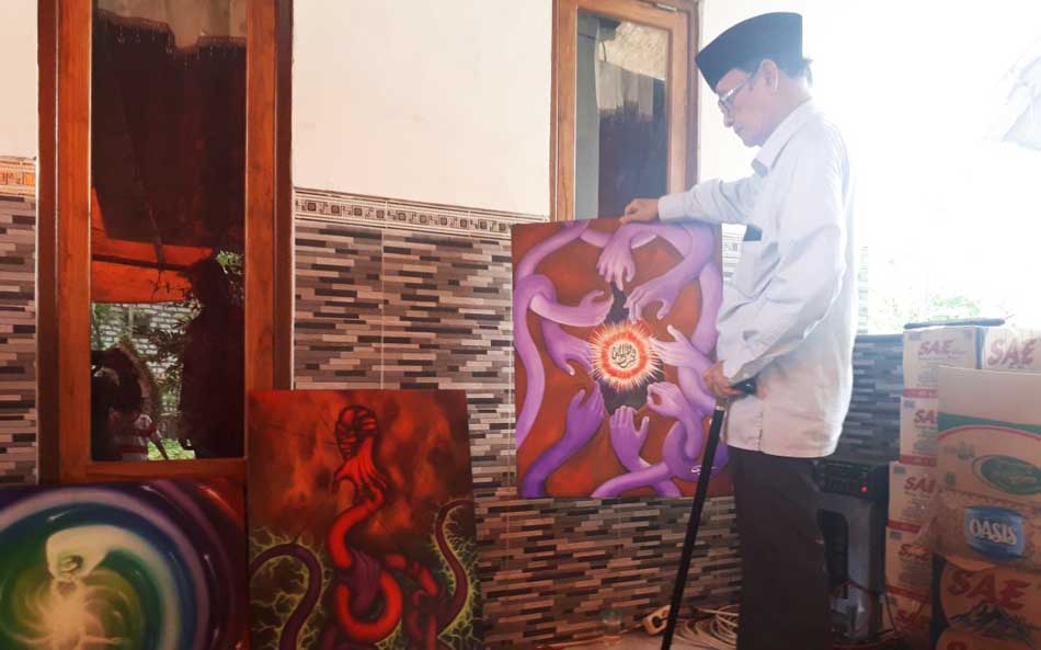 Ini Pesan Budi dalam Lukisannya menurut D. Zawawi Imron