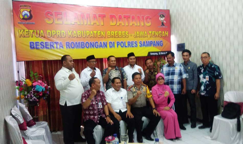 Sampang Terima Kunker Anggota DPRD Brebes, ini yang Dibahas
