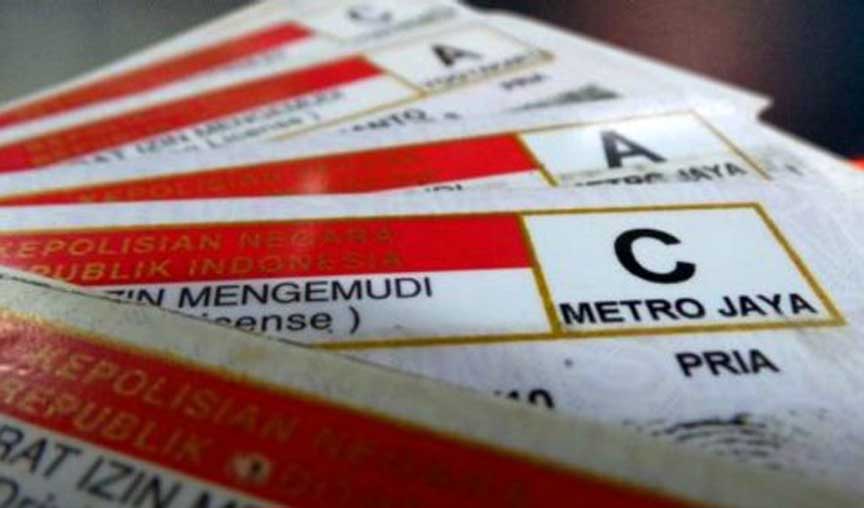 Pembuat SIM Palsu Patok Harga Rp 2 Juta  Per Lembar