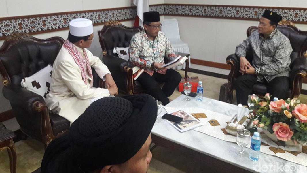 Bahas Sejarah Bung Karno, Petinggi PDIP Temui Imam Besar Masjid Istiqlal