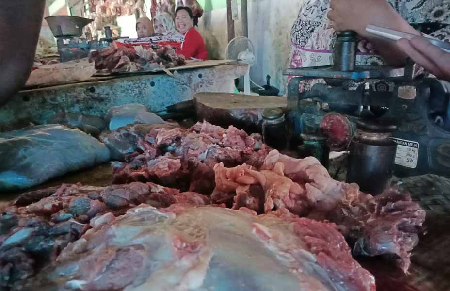 Permintaan masih Normal, Harga Daging di Sumenep Naik