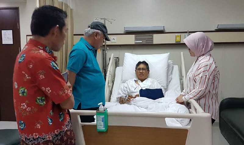 Dijambret, Dirjen Menteri PUPR Terluka dan Masuk Rumah Sakit