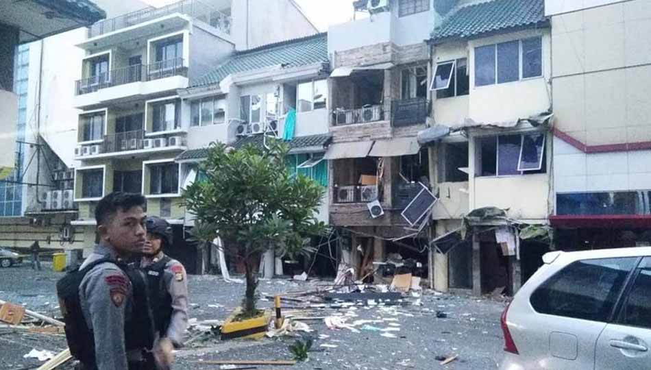 Ledakan di Ruko Grand Wijaya Ternyata Bukan Bom, Tapi Tabung Gas