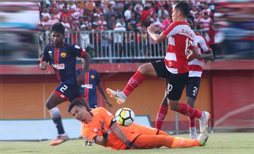 Madura United Masih Lemah Antisipasi Serangan Balik