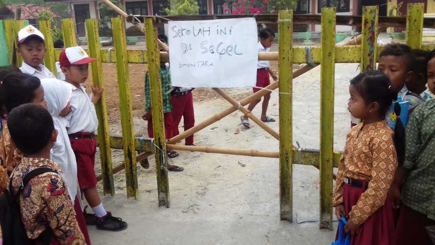 Pemerintah PHP, 46 Sekolah di Pamekasan Disegal Pemilik Tanah