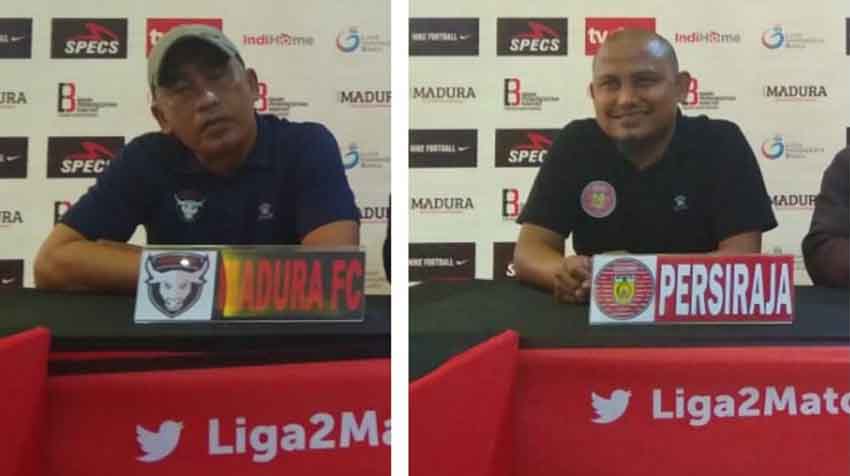 Jelang Laga, Pelatih Madura FC dan Persiraja Saling Lempar Pujian