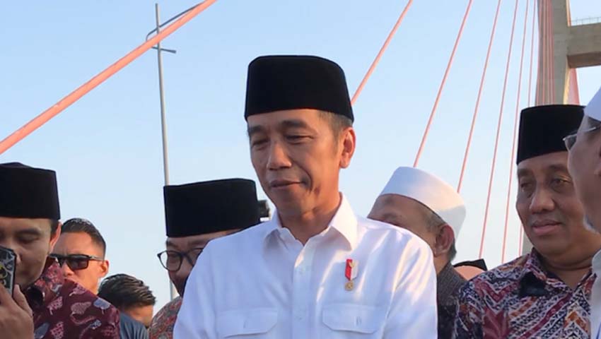 Resmi, Jokowi Gratiskan Jembatan Suramadu