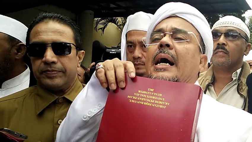 Sidang Praperadilan Penodaan Pancasila Habib Rizieq Ditunda
