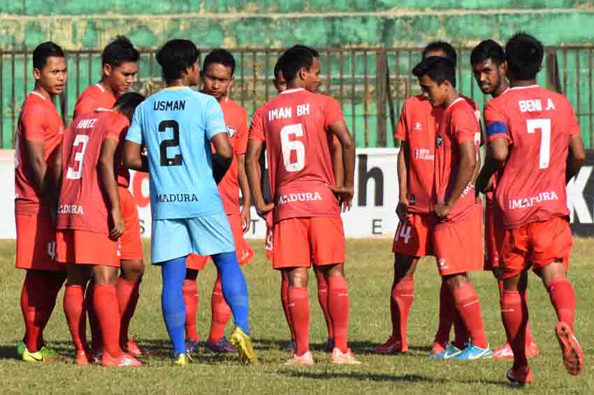 Madura FC Bertekad Sapu Bersih Dua Laga Kandang