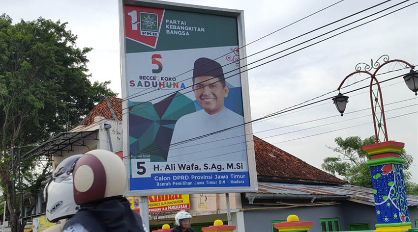 Soal Penertiban APK Ilegal Caleg di Pamekasan, PAN Tuding Bawaslu Tebang Pilih