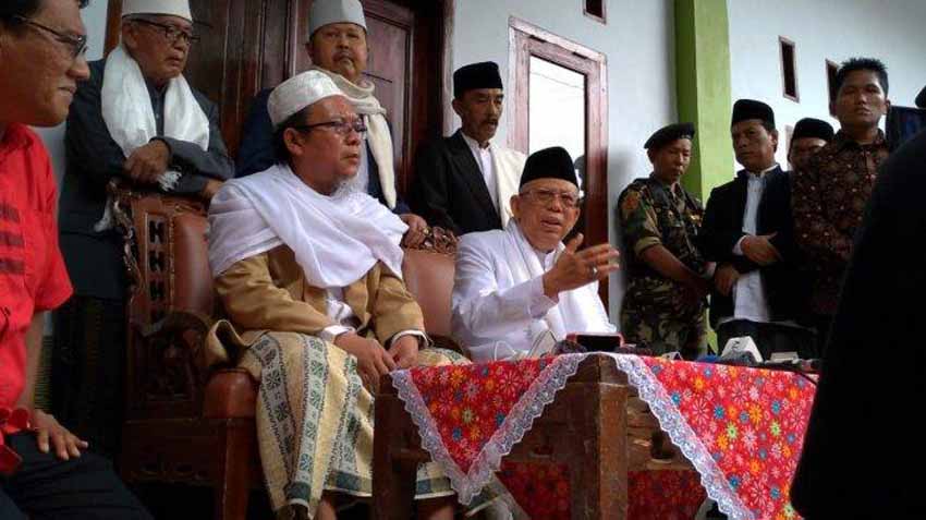 KH Ma’ruf Amin Maafkan Pelaku yang Mengedit Foto Dirinya Berpakaian Sinterklas
