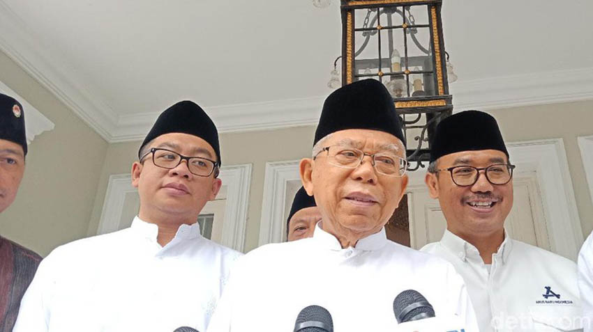 Hari Ini, Ma’ruf Amin Silaturahmi dengan Ulama dan Relawan di Jatim