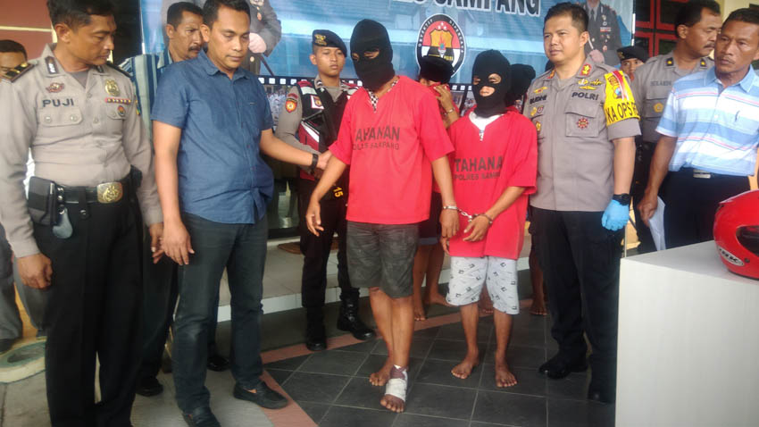 Lima Pelaku Curanmor di Sampang Diringkus, Inilah Jenis Kendaraan yang Diincar