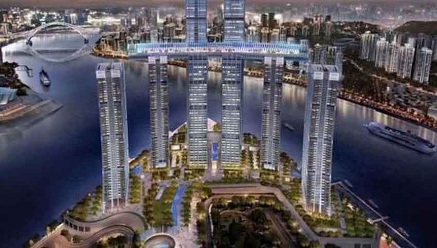 Wow! China Bangun Gedung Horizontal Tertinggi di Dunia