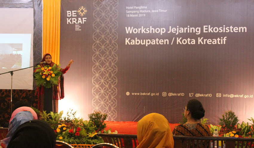 DPR RI-BE Kraf Dorong UMKM di Sampang Jadikan Ekonomi Kreatif