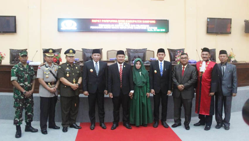 Jabatan Tersisa 4 Bulan, Ketua DPRD Sampang Resmi Diganti