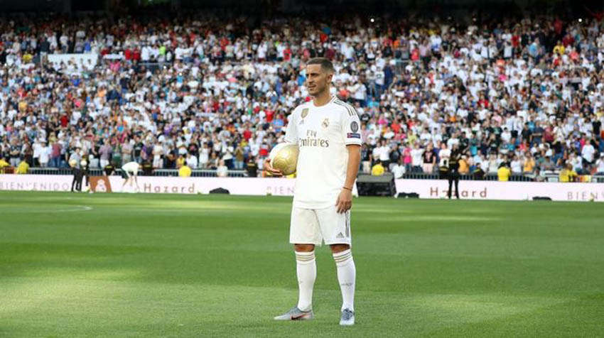 Hazard Disambut 50 Ribu Madridista, Berikut Daftar 10 Presentasi Pemain Paling Ramai