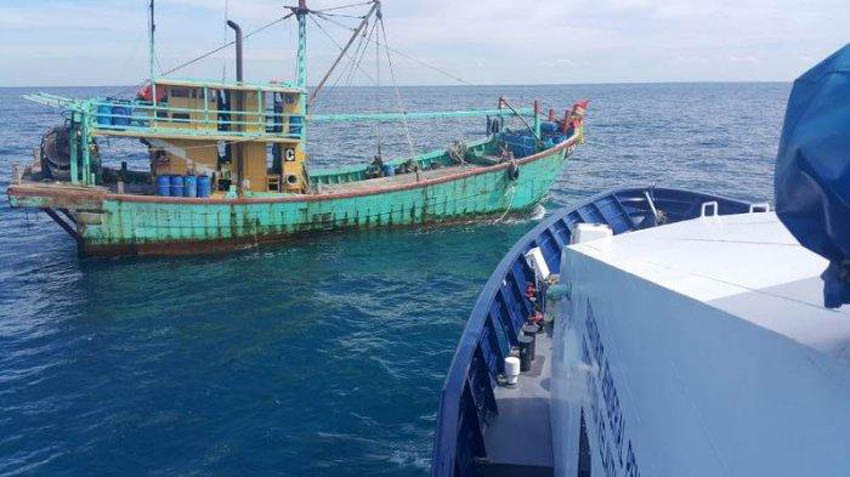 Curi Ikan di Selat Malaka, KKP Tangkap Kapal Berbendera Malaysia