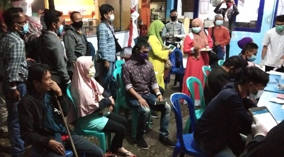 Pamekasan Kedatangan 26 TKI dari Malaysia, Diperiksa dan Suhunya Normal
