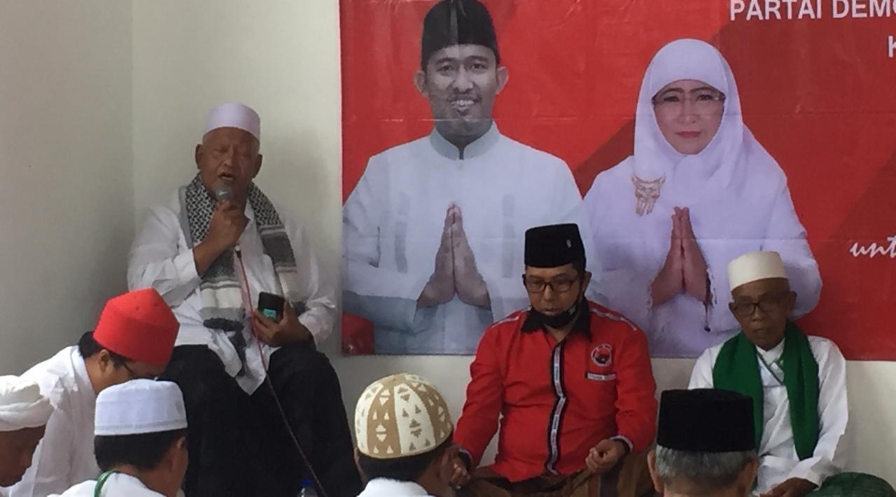 DPC PDI Perjuangan Istigasah dan Deklarasikan Pasangan Bakal Calon Bupati-Wakil Bupati Sumenep