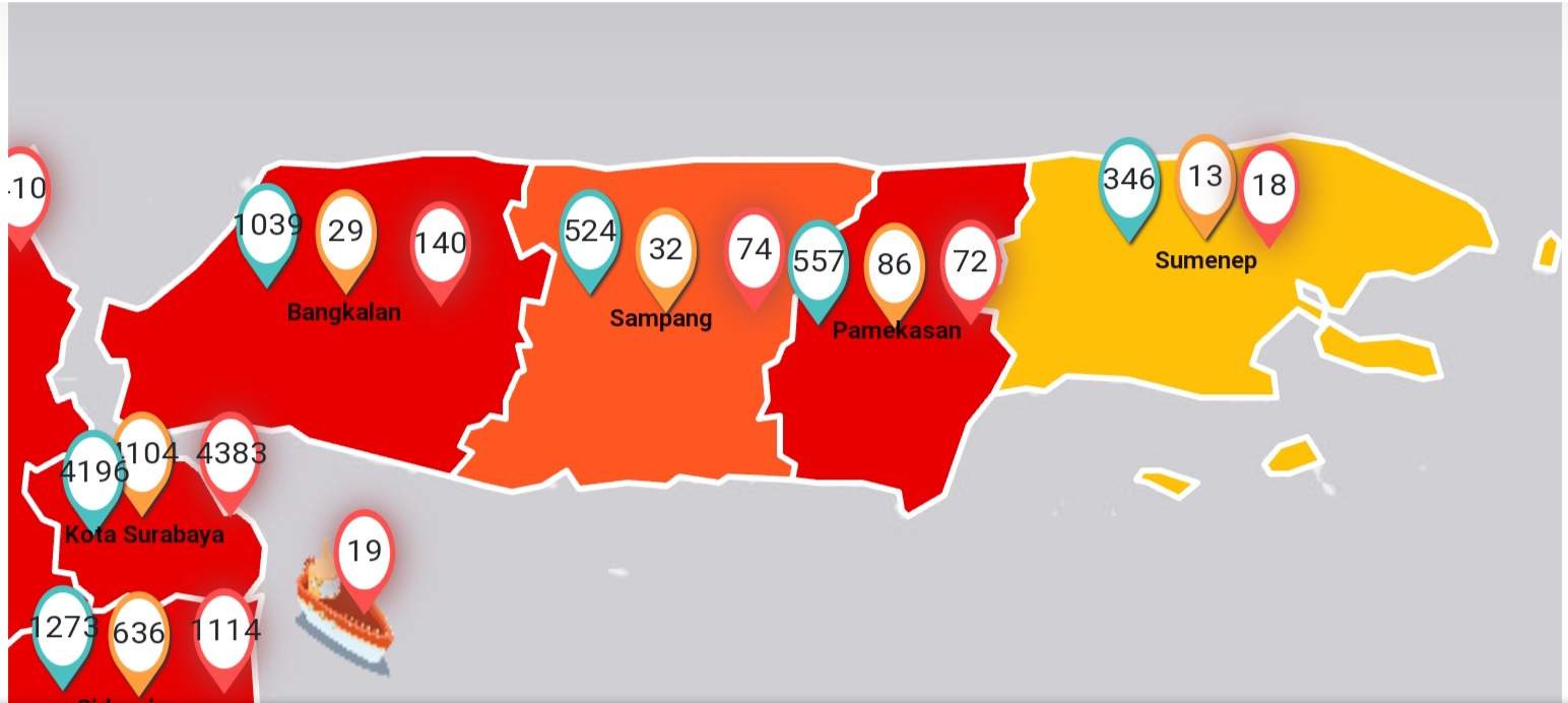 Angka Kematian Akibat Corona di Bangkalan Tertinggi se-Madura, Bupati: Jangan Anggap Remeh