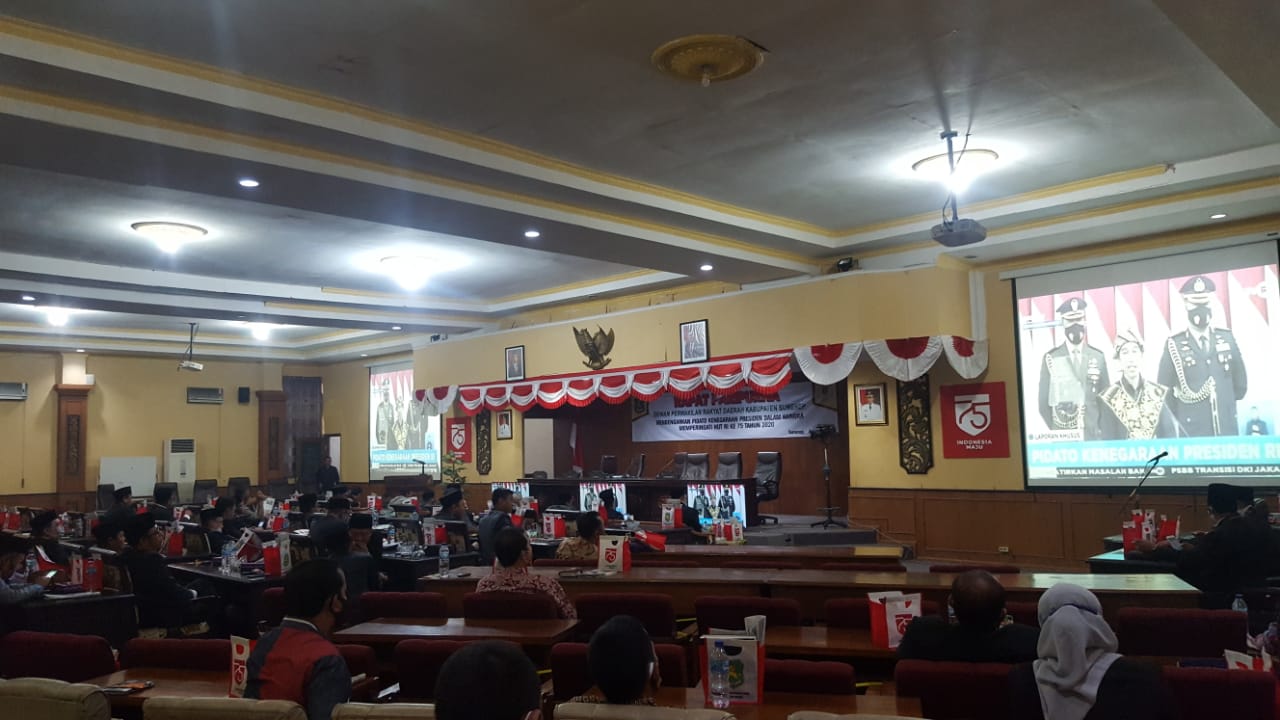 Momentum HUT ke-75 RI, DPRD Sumenep Ajak Masyarakat Bangkit “Lawan” Pandemi Covid-19