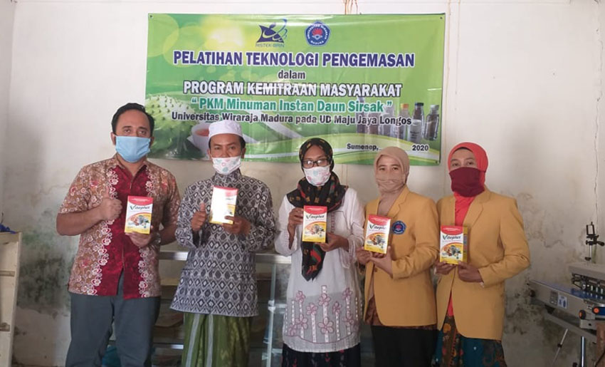Unija dan Kemenristek/BRIN Kembangkan UMKM di Tengah Pandemi Covid-19