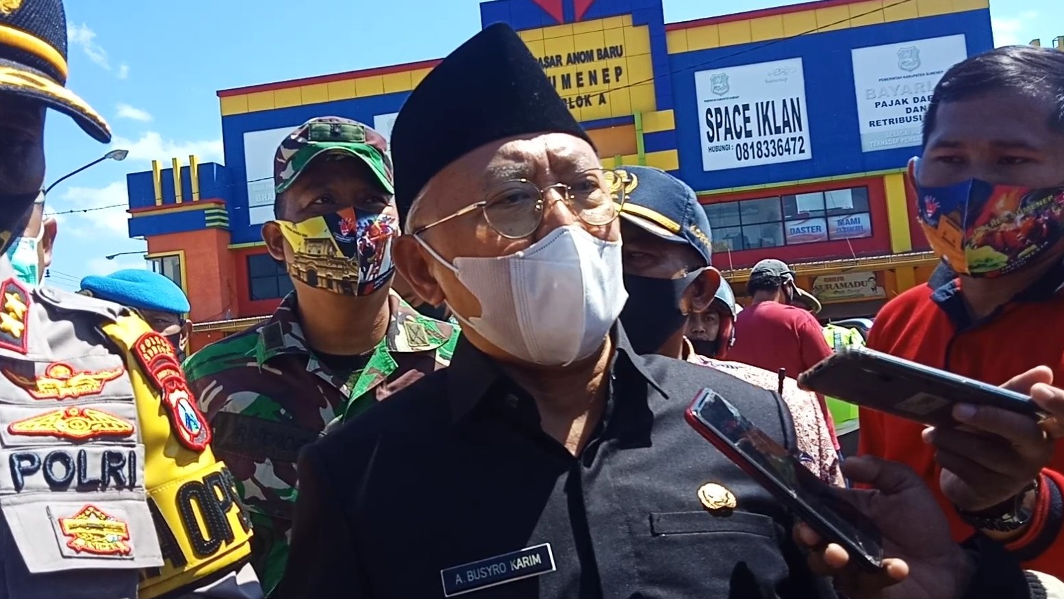 Bupati Sumenep: Penyebaran Covid-19 Belum Berakhir