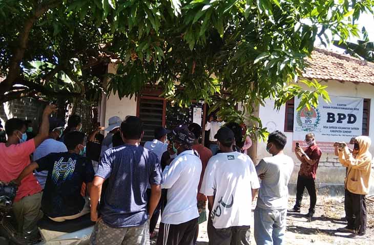Pilkades Sapeken Bergejolak, Warga Demo Kantor BPD