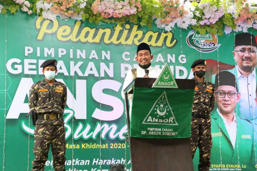 Bupati Sumenep Ajak GP Ansor Bersama-sama Wujudkan Sumenep Lebih Maju