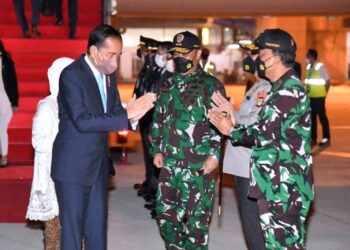 Setelah Kunjungi Tiga Negara, Presiden Jokowi Tiba Kembali di Tanah Air