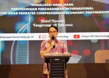 Wamendag dengan pelaku usaha di Tangerang