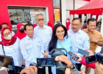 Rieke Diah Pitaloka dan PMI