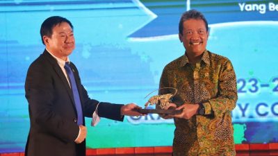 Menteri Trenggono dalam Munas Udang