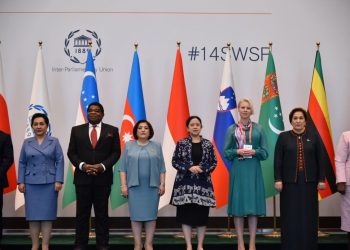 Puan bicara di Forum IPU di Taskhent