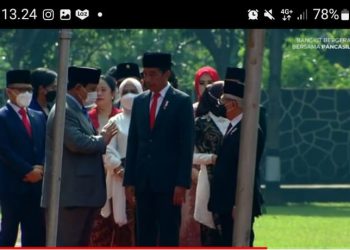 Puan Maharani Ikut Nyimak Pembicaraan Presiden Jokowi dengan Prabowo Subianto