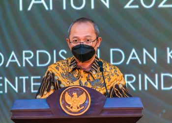 Kepala Badan Standardisasi dan Kebijakan Jasa Industri (BSKJI) Kemenperin Doddy Rahad