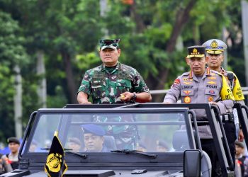 Apel Gelar Pasukan, Kapolri dan Panglima TNI Jamin Nataru Aman
